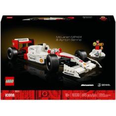 Lego Icons Mclaren Mp4/4 E Ayrton Senna - 10330 693 Peças