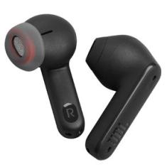 Fone De Ouvido Bluetooth JBL TFLEX TWS Anc Preto Até 32h De Bateria, IPX4, Com 4 Microfones