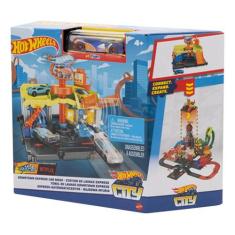 Pista Hot Wheels City Downtown Lava Rápido HDR27 Mattel