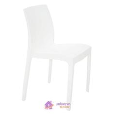Cadeira Tramontina Alice Polida sem Braços em Polipropileno Branco