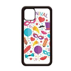 Capa para iPhone 12 Pro Max Balão Bowknot Balloon Brazil Carnaval para Apple Mini Mobile Case Shell