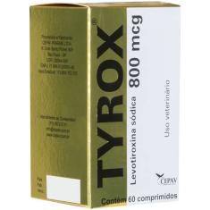 Repositor Hormonal Cepav Tyrox 800 mcg - 60 Comprimidos