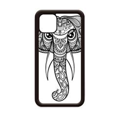 Capa de celular Paint Elephant Friend Company para iPhone 11 Pro Max