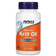 Neptune Krill Oil 500Mg 60 Cápsulas - Now Sports