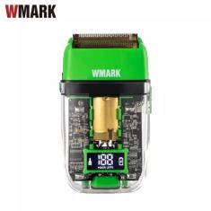 Maquina Shaver Wmark Ng 988 Pluss Barbeador Elétrico Verde