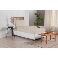 Jogo de Lençol Solteiro 2 Peças com Elástico Micropercal 300 Fios - Ve