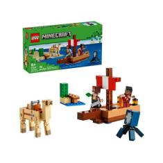 LEGO Minecraft A Viagem do Barco Pirata 21259  - 166 Peças
