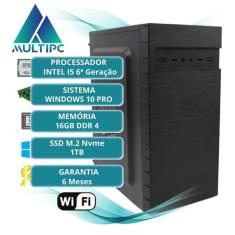 Computador I5 Multipc 6 Geração 16Gb Ssd 1Tb Wifi Win10Pro - Multi Pc
