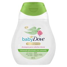 Baby Dove Shampoo Hidratação Glicerinada Camomila 200ml, Branco