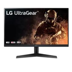 Monitor Gamer LG Ultragear, 23.8" Full HD HDR, 144hz, 1ms, IPS, Freesync, HDMI, DP, Preto - 24GN60R-B