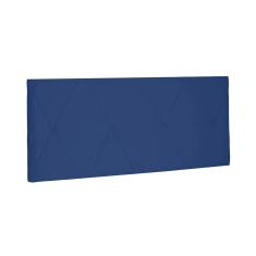 Painel Aquilla Cama Box Queen 160cm Suede azul Marinho