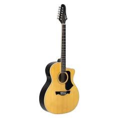 VIOLÃO GRAND AUDITORIUM CUTAWAY EQ AÇO T/SPRUCE B/S AGATHIS LATIN AMERICA RIO NEGRO NTABS TAGIMA