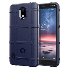 Capa NOKIA 3.1A, sensação macia, proteção total, anti-arranhões e impressões digitais + capa de celular resistente a arranhões para NOKIA 3.1A