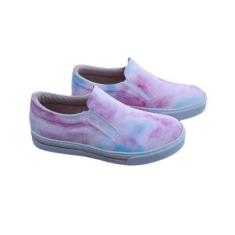 Tênis Slip On Feminino Iate Tie Dye Flatform-Feminino