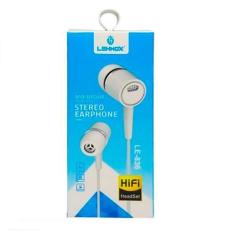 Fone De Ouvido Stéreo C/ Microfone Lehmox Le-836 Branco Novo, Branco