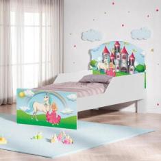 Mini Cama Princesa Encantada Com Colchão - Kids Mobili