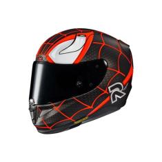 Capacete Hjc Rpha 11 Homem Aranha Preto E Vermelho 56 [F016]