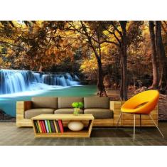 Papel de Parede Paisagens Cachoeira73 - 1,50 X 2,50 - Voce Decorando