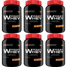 Kit 6x Whey Protein Waxy Whey 900g - Bodybuilders,  Paçoca