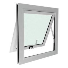 Janela Maxiar De Banheiro Esquadrias Brasil 50X50 Natural - Esquadrias