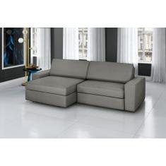 Sofá Cosmos - Retrátil / Reclinável -2,00 Mt - Veludo. - ESTOFADOS GRA