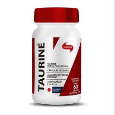 Taurine - 60 Cápsulas - Vitafor-Unissex
