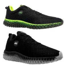 Kit 2 Tênis Ascension Masculino Caminhada Conforto Dia a Dia-Masculino