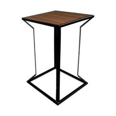 Mesa Lateral Alta Puebla decoração Sala Quarto escritório - Loja da Is