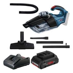 Aspirador Pó Sem Fio Bosch Gas 18v 1 Carregador Bateria 4a