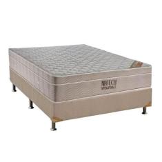 Cama Box Casal + Colchão Airtech Springpocket (138X188X61) - Ortobom