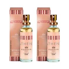 Kit 2 Perfume Athena Amakha Paris Feminino Bolso Bolsa