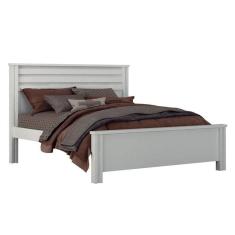 Cama Casal Seul Branco ? Leifer Móveis