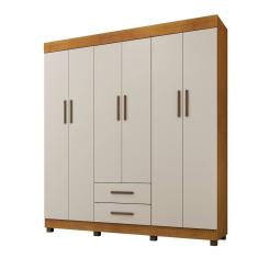Roupeiro Copacabana New 6 Portas 2 Gavetas Benetil