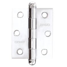 DOBRADICA PARA PORTA COM ROLAMENTO SM 3025 3"x2.1/2 AÇO CROMADO PADO