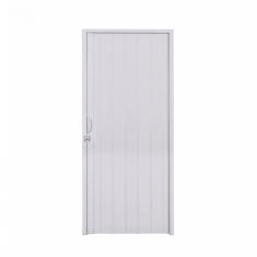 Porta Sanfonada PVC Polifort 210 x 90cm Cinza