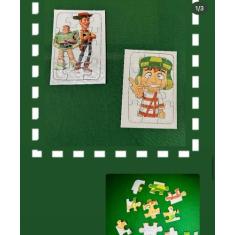 Quebra cabeça 12 pcs - ALERGOSHOP, Branco, 250g