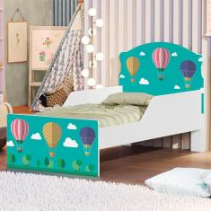 Mini Cama Balão No Céu Com Colchão