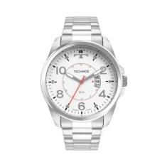 Relógio Technos Militar Prata Masculino