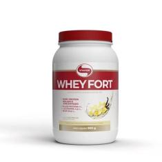 Whey Fort 900G Vitafor - Proteina Isolado/Concentrado (Embalagem Nova)