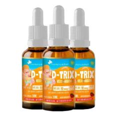 Vitamina D3 D-Trix Kids Gotas 3 X 30ml Flora Nativa