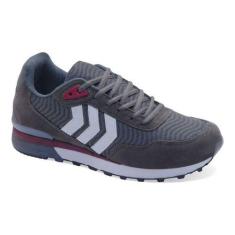 Tênis Masculino Para Caminhar Corrida Casual - Dix, 42, Grafite