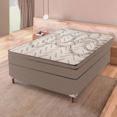 Box Conjugado Casal Sublime Berlim Molas Superlastic 48Cmx138Cmx188Cm