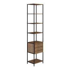 Estante Multiuso Steel Quadra com 03 Gavetas Estilo Vermont