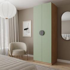 Guarda-roupa Modulado Joy Nichos com Cabideiro Cabecasa Madeiramadeira