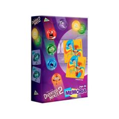 Jogo da Memória das Emoções Divertidamente 2 Brinquedos Educativos 4 a
