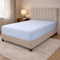 Lençol cama Solteirão Avulso 400 Fios Com Elástico 100% algodao - Rafa