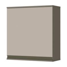 Armário Aéreo Henn 1 Porta Connect 60 cm C53 - Duna/Cristal