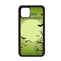 Capa Green Tree Happy Ghost Fear Halloween para iPhone 12 Pro Max para Apple Mini Mobile Case