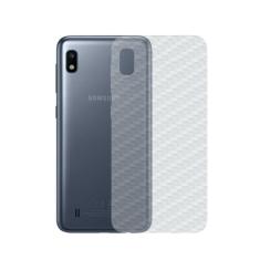 Película Traseira De Fibra De Carbono Transparente Para Samsung Galaxy A10 - Gorila Shield