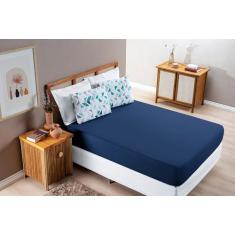 Jogo de Cama Casal King 3 peças malha fio penteado coleção Quality - F